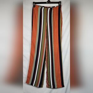 Forever 21 Women's Striped‎ Dress Pants Sz S Feminine Buisnesswear